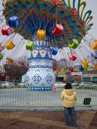 無錫親子遊‖蠡湖大橋餵海鷗水上摩天輪