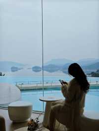 千島湖新開民宿入住懸崖湖景無邊泳池
