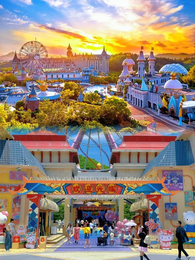 闖入杭州Hello Kitty樂園，做一天快樂小孩