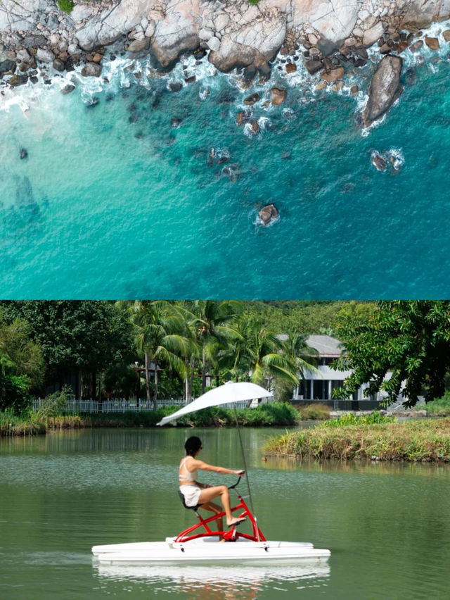 玻璃海冬天帶小朋友嚟三亞真係好明智