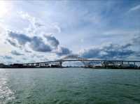 Old Corpus Christi Harbor Bridge, see it before it's demolish.