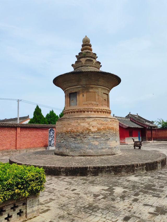 中國唯一留存下嘅唐代圓形古塔