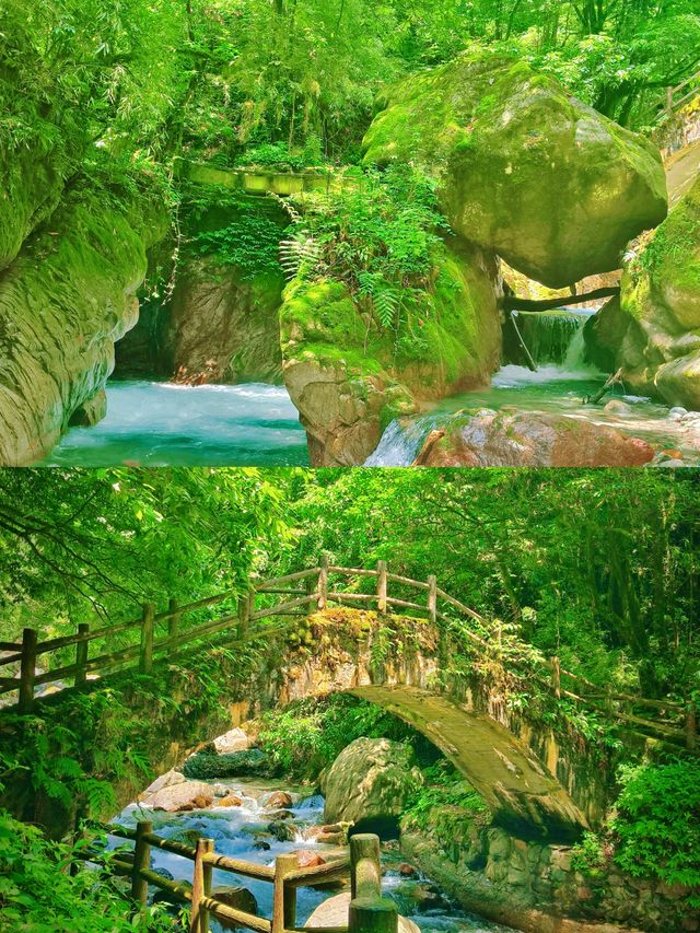 盛夏避暑秘境地，吸氧行山「瑞士」大飛水