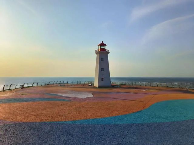 大連泊霞灣公園：藏在渤海之濱的彩虹與落日秘境
