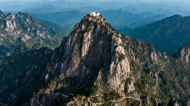 黃山雲瀑仙境,誤入水墨畫 黃山雲瀑仙境,誤入水墨畫