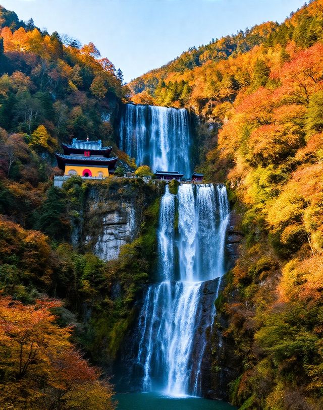 五瀉風景區|國家4A級景區|五瀉必看第五瀉瀑布|