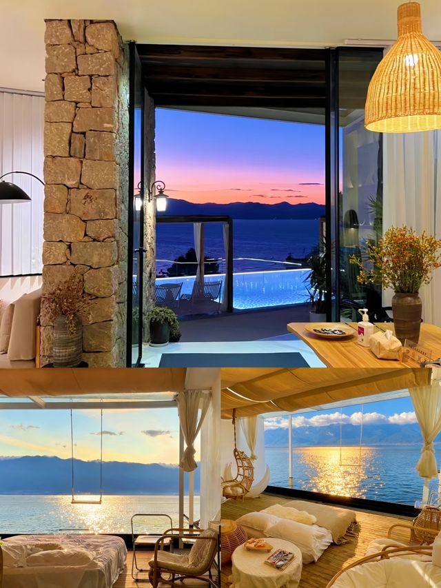 真的是雲南!不是馬代!一線撫仙湖景好chill 真的是雲南!不是馬代!一線撫仙湖景好chill