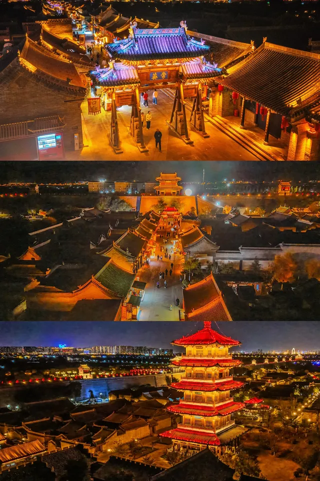 太原古縣城：夜景絕美，但勸你別太認真