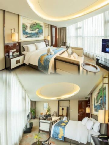 Experience both business and vacation stays at Pingdu Baocang Hotel Huayun Grand Hotel