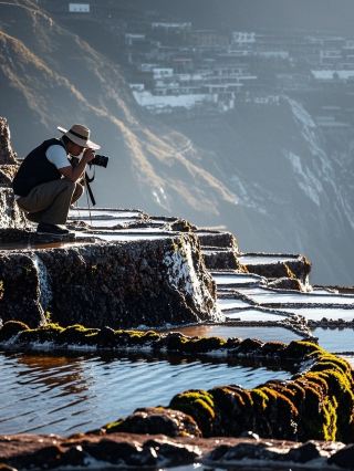 Whose eyeshadow palette dropped? It's left by God on the banks of the Lancang River!