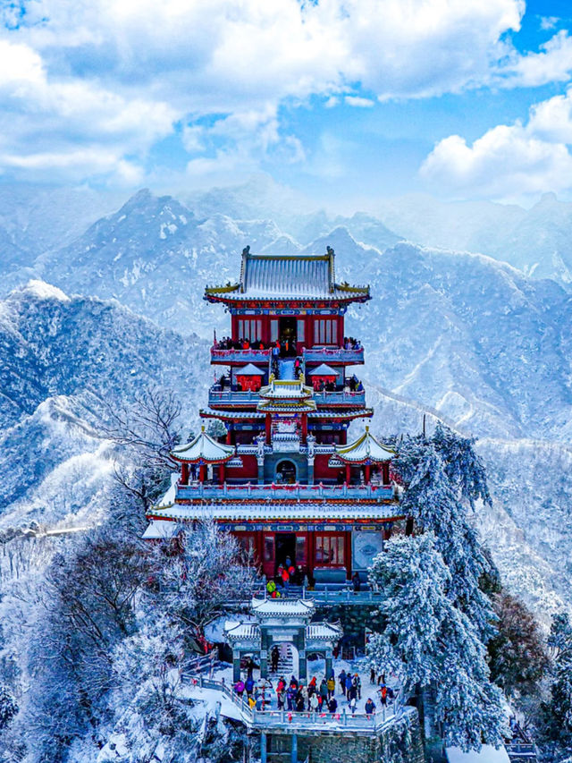 終南山南五臺冬季攻略 | 邂逅冰雪仙境