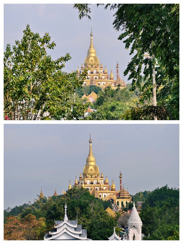 秒出片德宏芒市必打卡的絕美勐煥大金塔