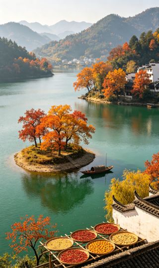 Per person CNY 2,500 | 3-day, 2-night ink-style vacation guide to Xin'an River Landscape Gallery, CNY 5,000 all-inclusive for two with no pitfalls. A flowing ink painting hidden in southern Anhui.