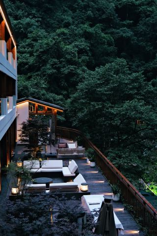 Escape negative energy and stay in the Emei Mountain canyon energy field