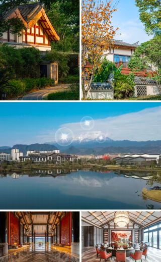 成都青城宋品酒店｜住進山水畫卷裡的中式庭院