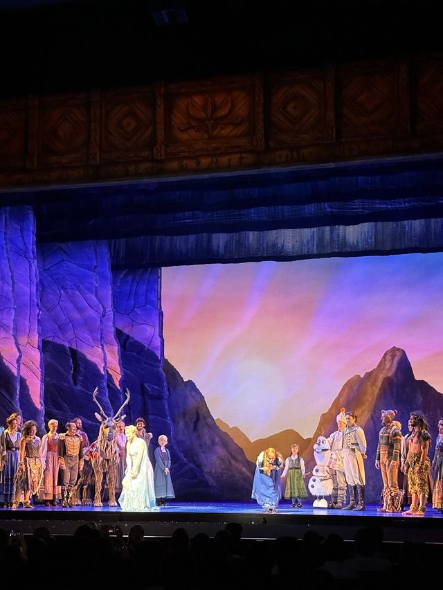 The amazing Frozen musical at MBS