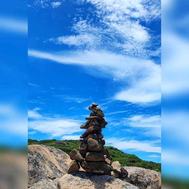 一望無際湛藍海景：香港南極 - 蒲台島