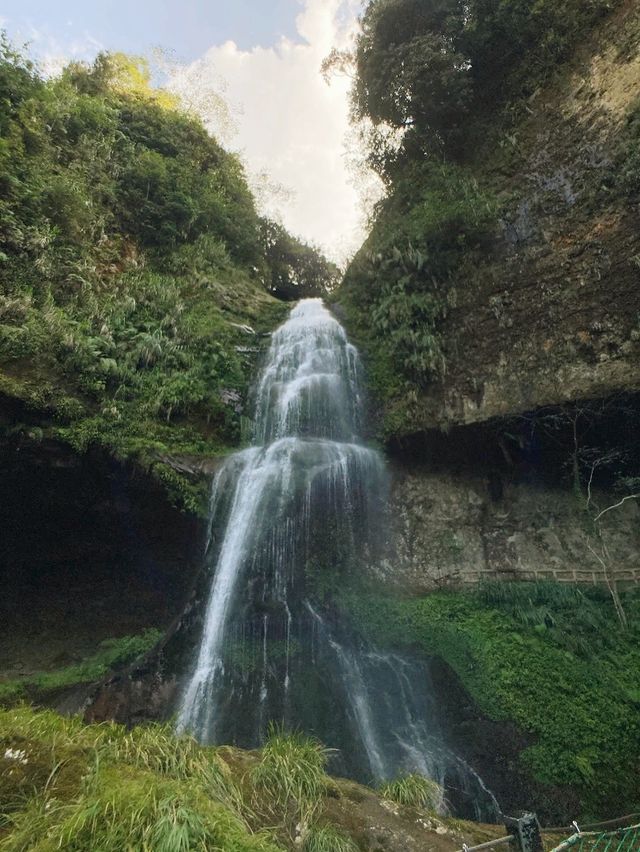 南投竹山-自然芬多精-松瀧岩瀑布|（清幽之地）