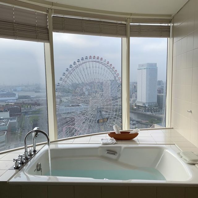海景與摩天輪景致絕佳組合！橫濱灣東急大酒店🌊🎡🍳