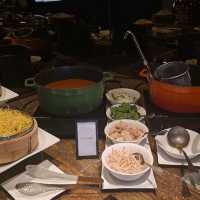 BREAKFAST SPREAD @EXECUTIVE LOUNGE HILTON PJ