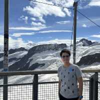 少女峰看阿萊奇冰川（Aletsch Glacier）
