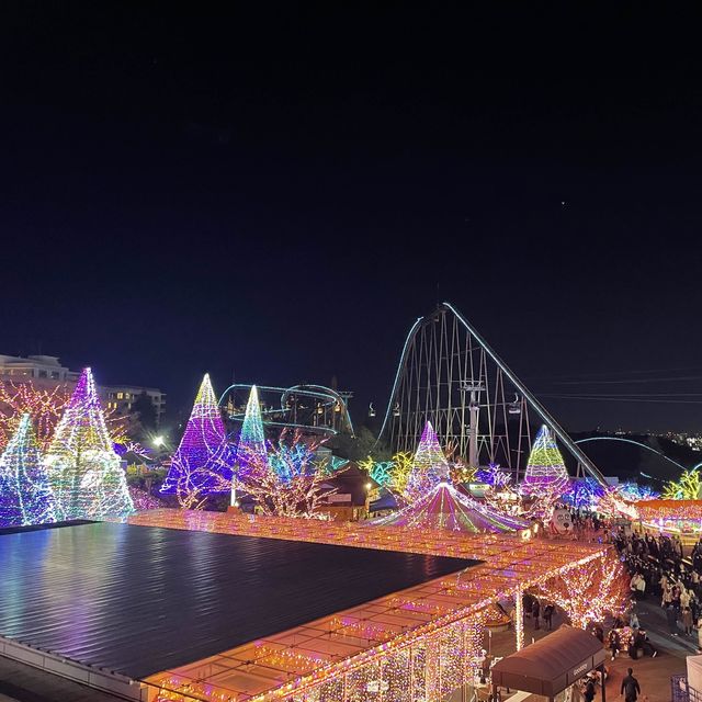 どこを見渡しても幻想的✨よみうりランド🎢