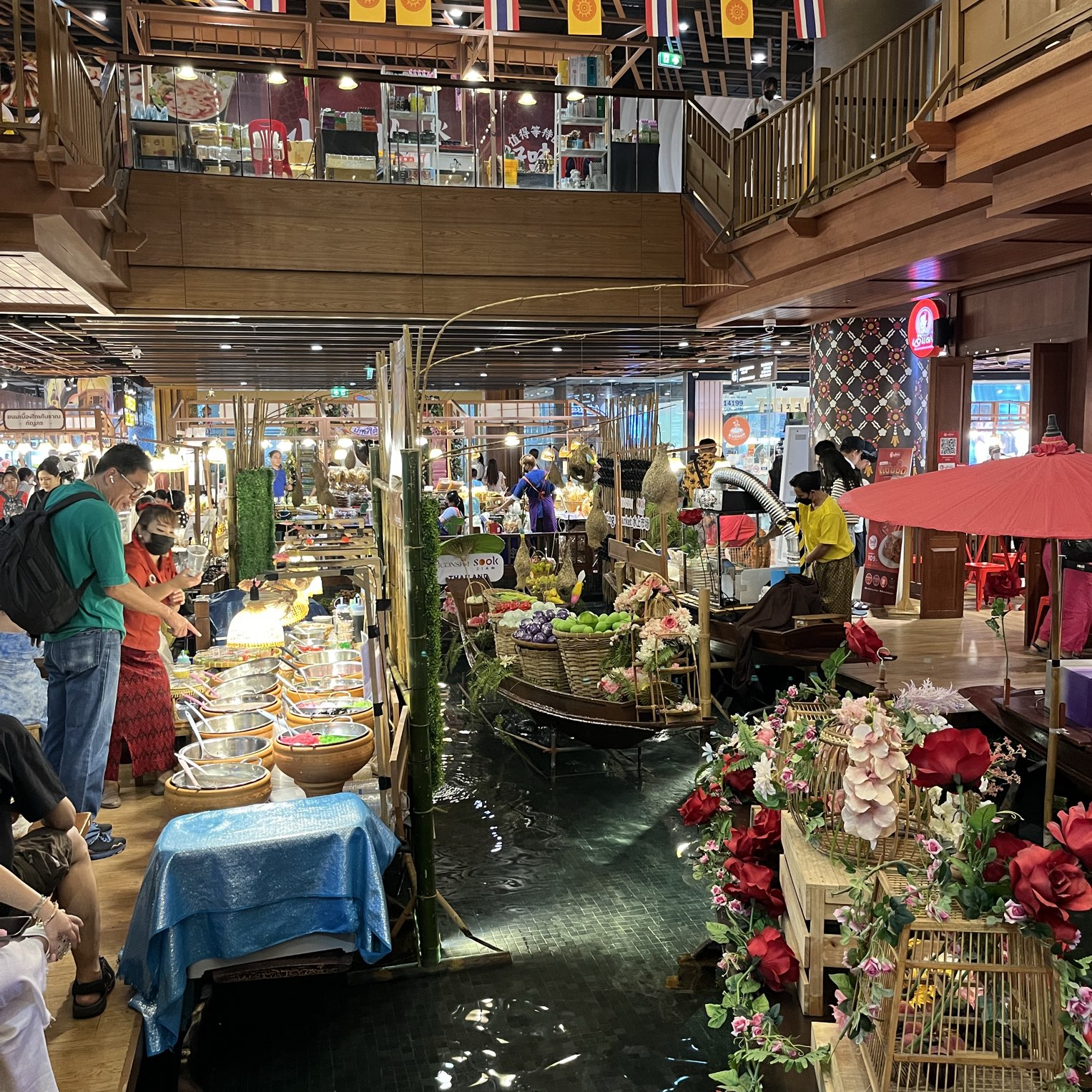 Ground Floor Floating Market in Iconsiam Shopping Mall Can Get the  Traditional Thai Snacks, Shops for Regional Handicrafts and Etc Editorial  Photography - Image of bangkok, indoor: 164307317