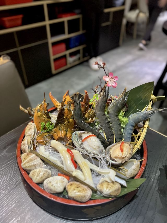  高水準抵食海鮮手切牛火鍋二人餐🍲