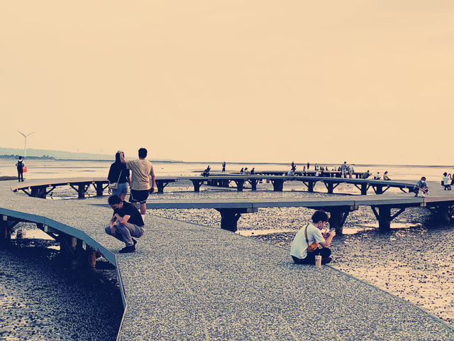 浪漫黃昏日落