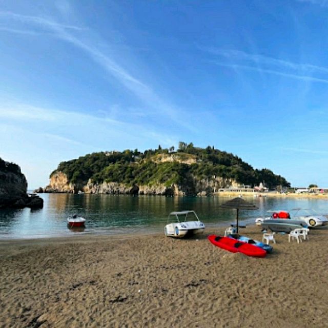 STUNNING BEACH IN CORFU!