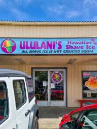 マウイ島から上陸!オアフ島に出来たシェイブアイス屋さん