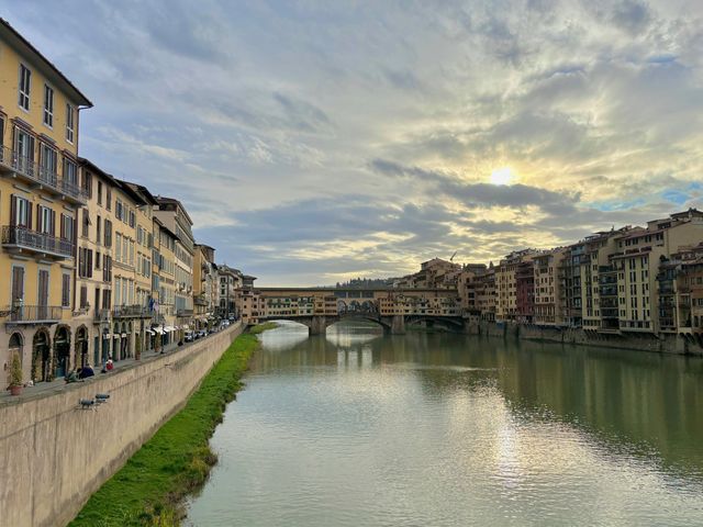 피렌체에서 꼭 봐야하는 폰테베키오 다리🇮🇹🌁🩵