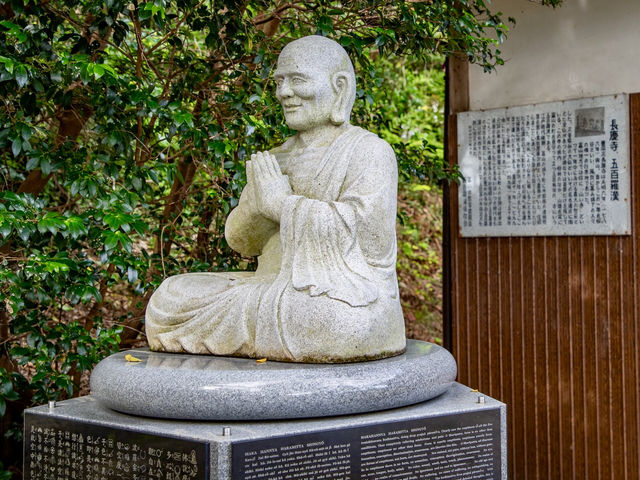 Serenity amongst the 500 Buddhas