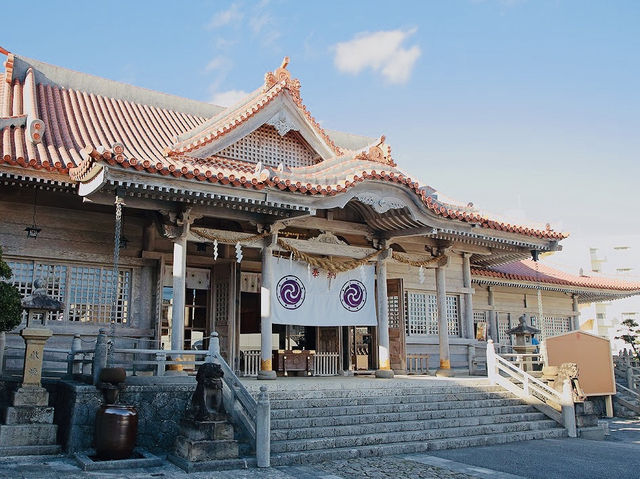 Popular Shrine in Futenma Okinawa