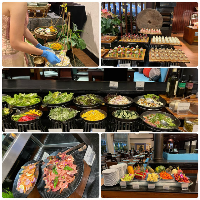 曼谷"湄南河畔美食之旅：文華東方酒店自助餐探險記" 🍴🌉🎉