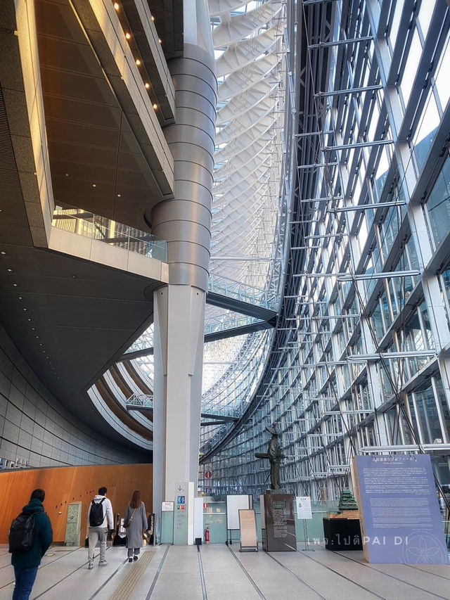 Tokyo International Forum งานออกแบบที่ล้ำสมัย