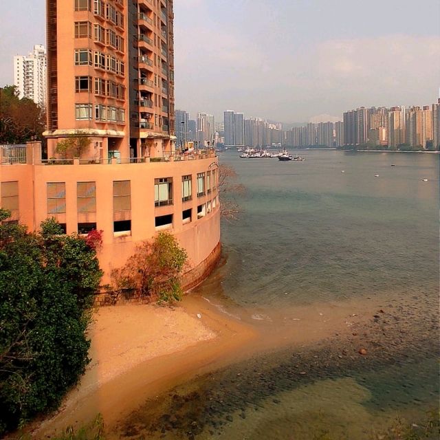 Majestic view of Ting Kau Bridge