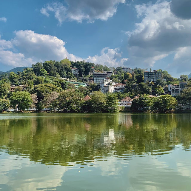 🇱🇰 Serene Landscape Kandy Lake 