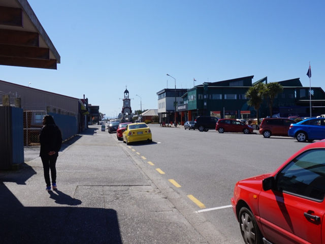 Hokitika famous beach sign