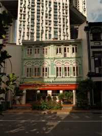 Tanjong Pagar beautifully preserved shophouses