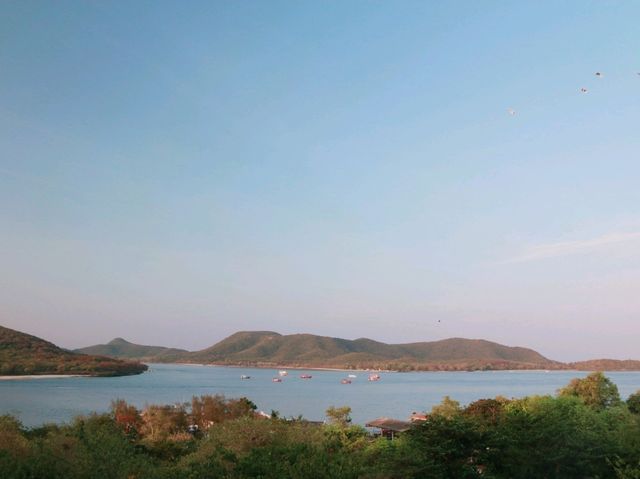 ดูมุมสูงเกาะแสมสาร