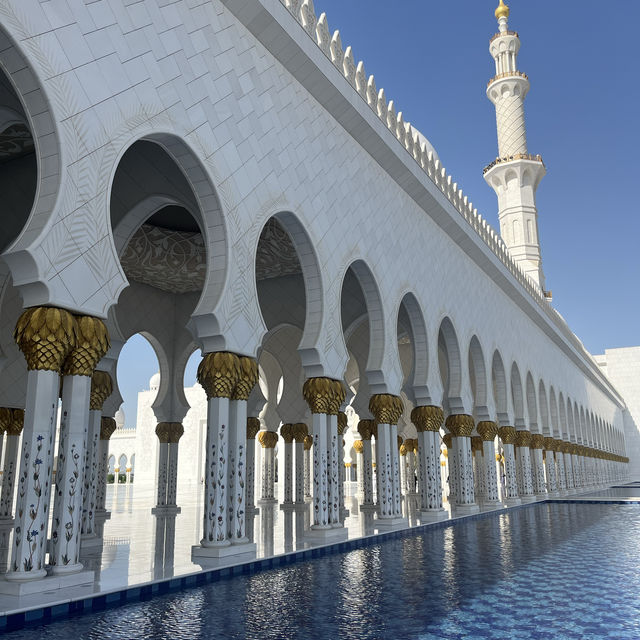 【UAE/アブダビ】現代モスクの最高峰✨
