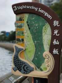 【南區海濱長廊】是一條既輕鬆又有靚靚避風塘景包圍住的小徑