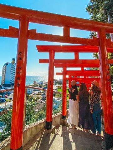 愛知】海を望む展望鳥居がある神社 | Trip.com 南知多