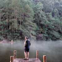 ล่องแพที่ปางอุ๋ง สัมผัสบรรยากาศยามเช้าสุดฟิน 🌲