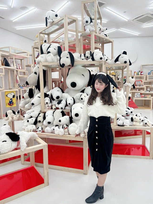 🏠スヌーピーミュージアム🐶たくさんのスヌーピー💓