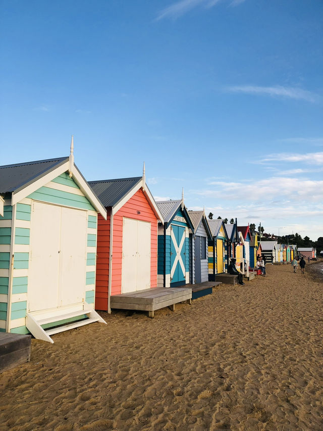 Melbourne Brighton Bathing Boxes 🌅🌅