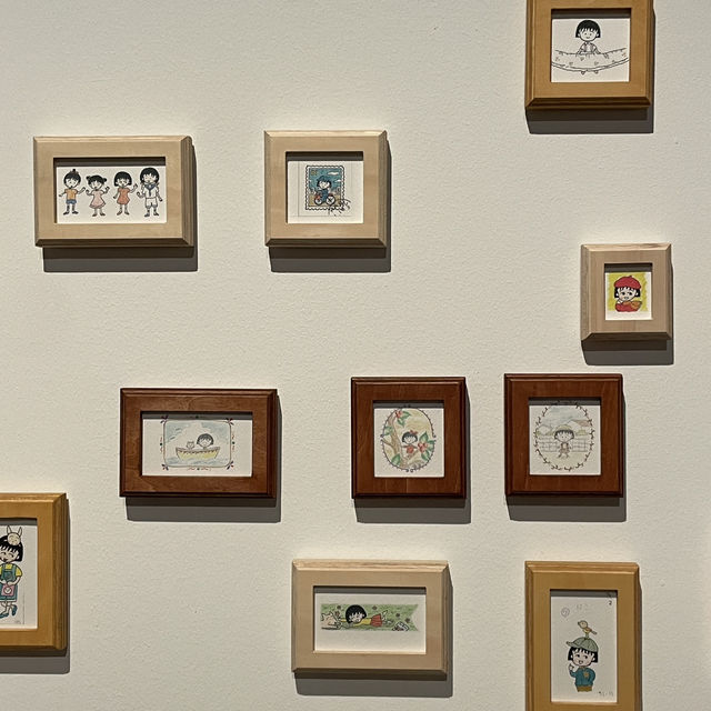 六本木ヒルズ森タワーで開催中の"さくらももこ展"🌸