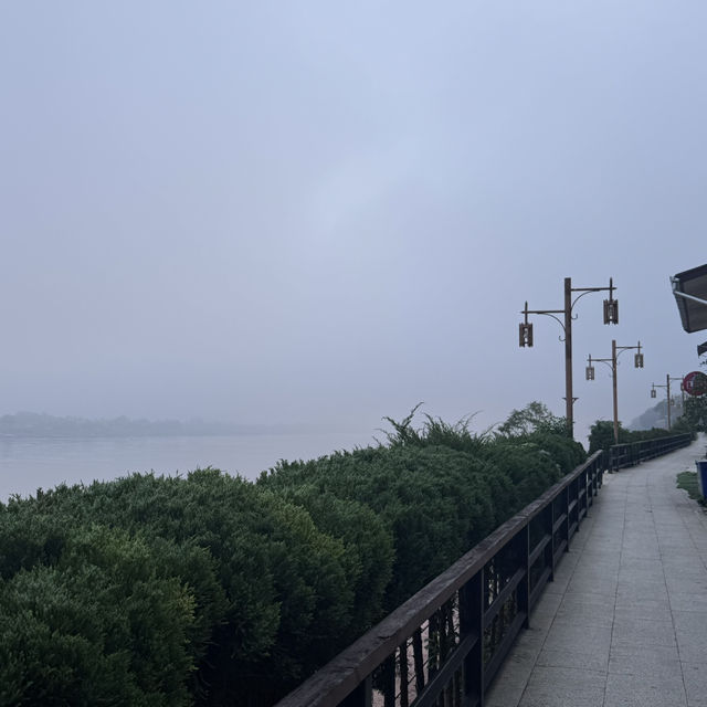 🌤️วิวริมแม่น้ำโขงยามเช้า l เชียงคาน