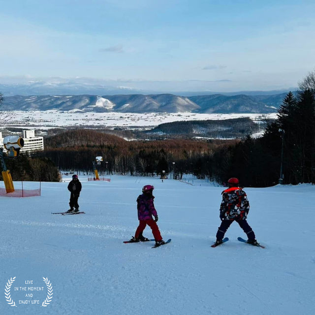 北海道富良野滑雪初體驗